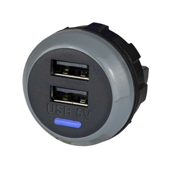 Chargeur USB-A simple sortie 2.1A - N°1 - comptoirnautique.com