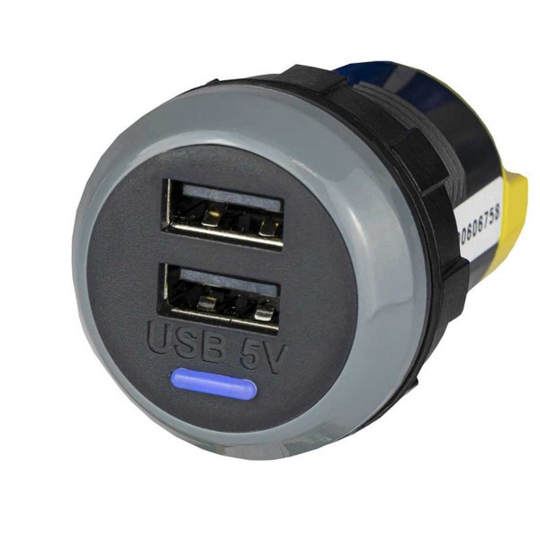 Chargeur USB-A simple sortie 2.1A - N°1 - comptoirnautique.com