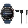 Montre connectée GPS Garmin Quatix 8 47 mm câble de rechargement et données - N°5 - comptoirnautique.com