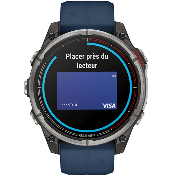 Montre connectée Garmin Quatix 8 47 mm garmin pay - N°12 - comptoirnautique.com