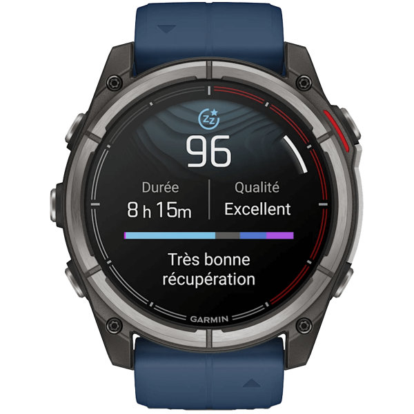 Montre connectée Garmin Quatix 8 51 analyse du sommeil - N°29 - comptoirnautique.com