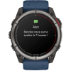 Montre connectée Garmin Quatix 8 51 mm messages et appels avec micro intégré - N°11 - comptoirnautique.com