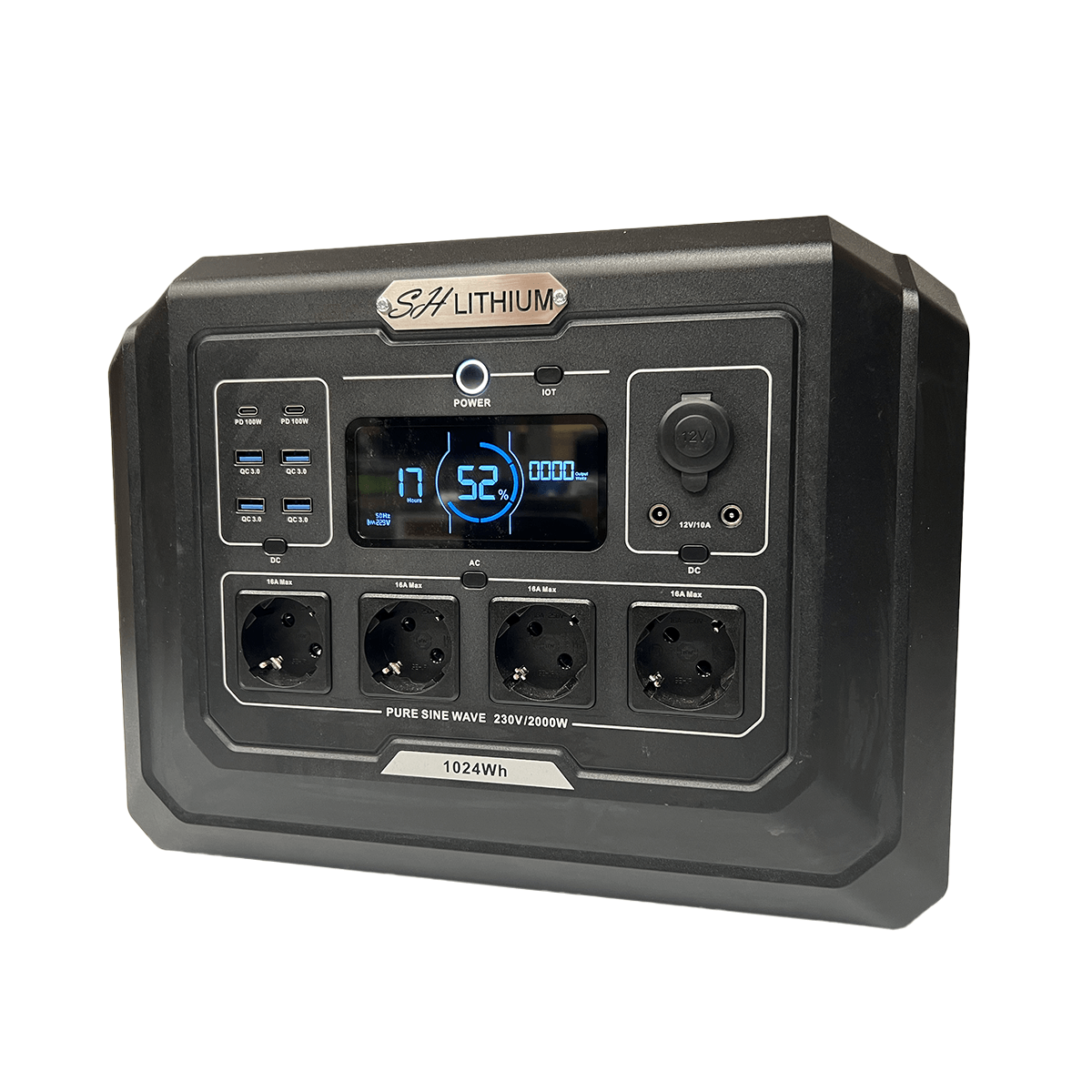 SP2000 - Station portable de recharge lithium - 2000W SH Lithium
