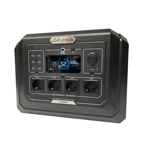 Estação de carregamento de lítio portátil - 2000W - N°1 - comptoirnautique.com
