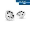 Haut-parleurs M3 - 6.5" Sport Blanc - N°2 - comptoirnautique.com