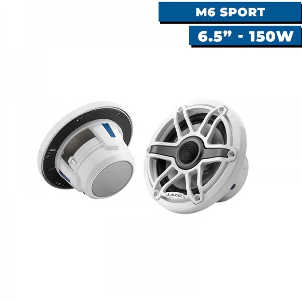 Haut-parleurs marins M6 JL Audio - 6.5" Sport Blanc - N°10 - comptoirnautique.com