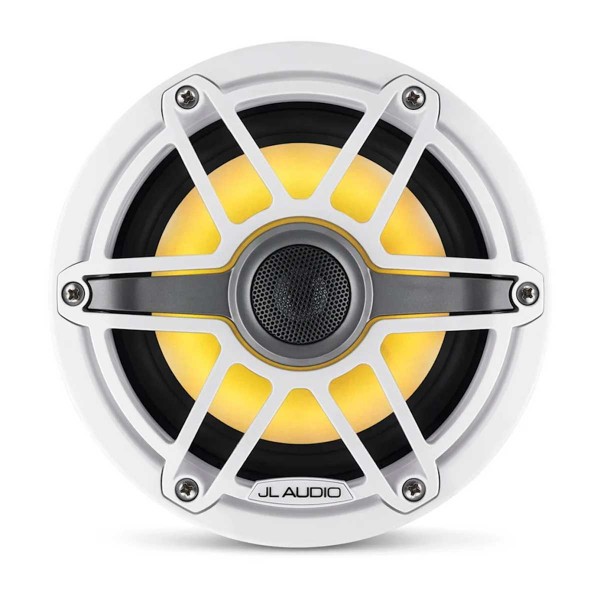 Haut-parleurs marine M6 Sport blanc avec LED - N°14 - comptoirnautique.com