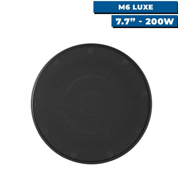 Haut-parleurs marine M6 Luxe noir 7.7 pouces - N°3 - comptoirnautique.com