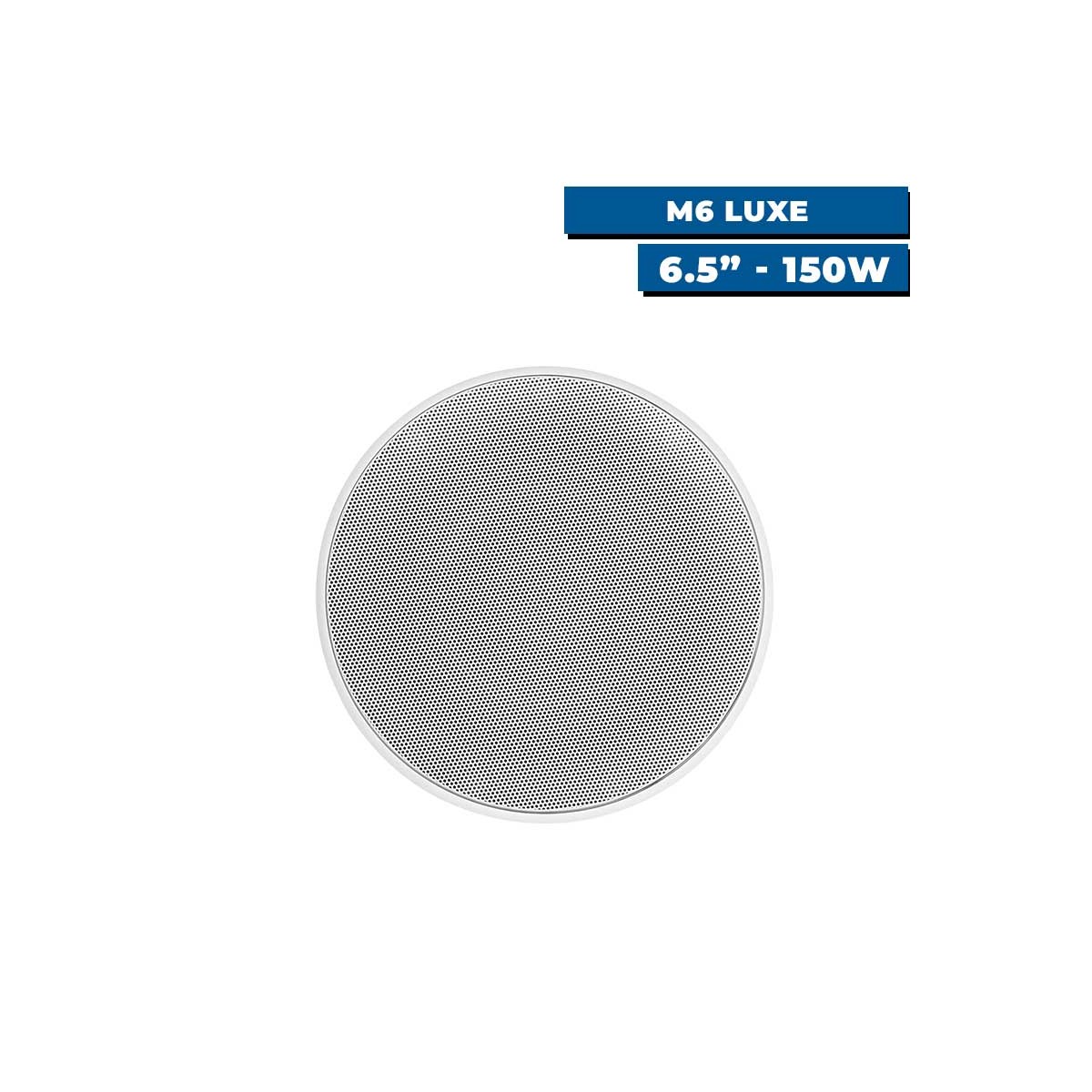 Haut-parleurs marine M6 Luxe blanc 6.5 pouces