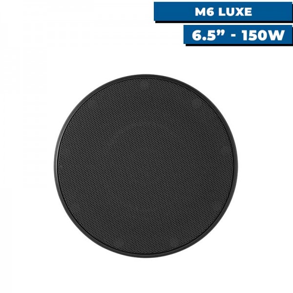 Haut-parleurs marine M6 Luxe noir 6.5 pouces - N°2 - comptoirnautique.com