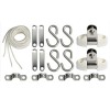 Bimini 4 high hoops AISI316 white - N°3 - comptoirnautique.com