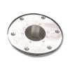 Embase pied de table aluminium - N°1 - comptoirnautique.com