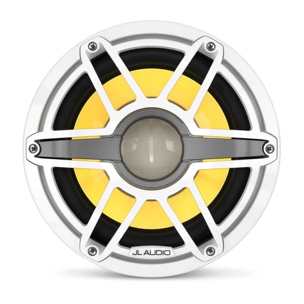 Subwoofer marin M6 encastrable JL Audio - 10" blanc avec LED - N°7 - comptoirnautique.com