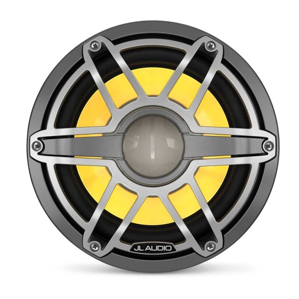Subwoofer marin M6 encastrable JL Audio - 10" sport gris avec LED - N°18 - comptoirnautique.com