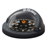 3" Compass RIVIERA Zenith SLIM black, rose black flat