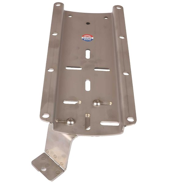 Plaque inox fixation moteur avant - N°2 - comptoirnautique.com