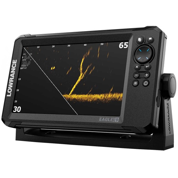 Vue side de la sonde live du Lowrance Eagle Eye 9 - N°6 - comptoirnautique.com