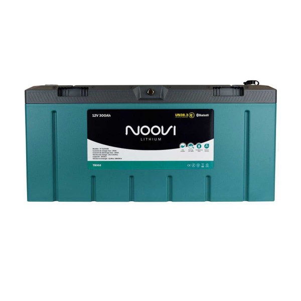 LifePo4 Bluetooth 12V-100A lithium service battery - N°1 - comptoirnautique.com