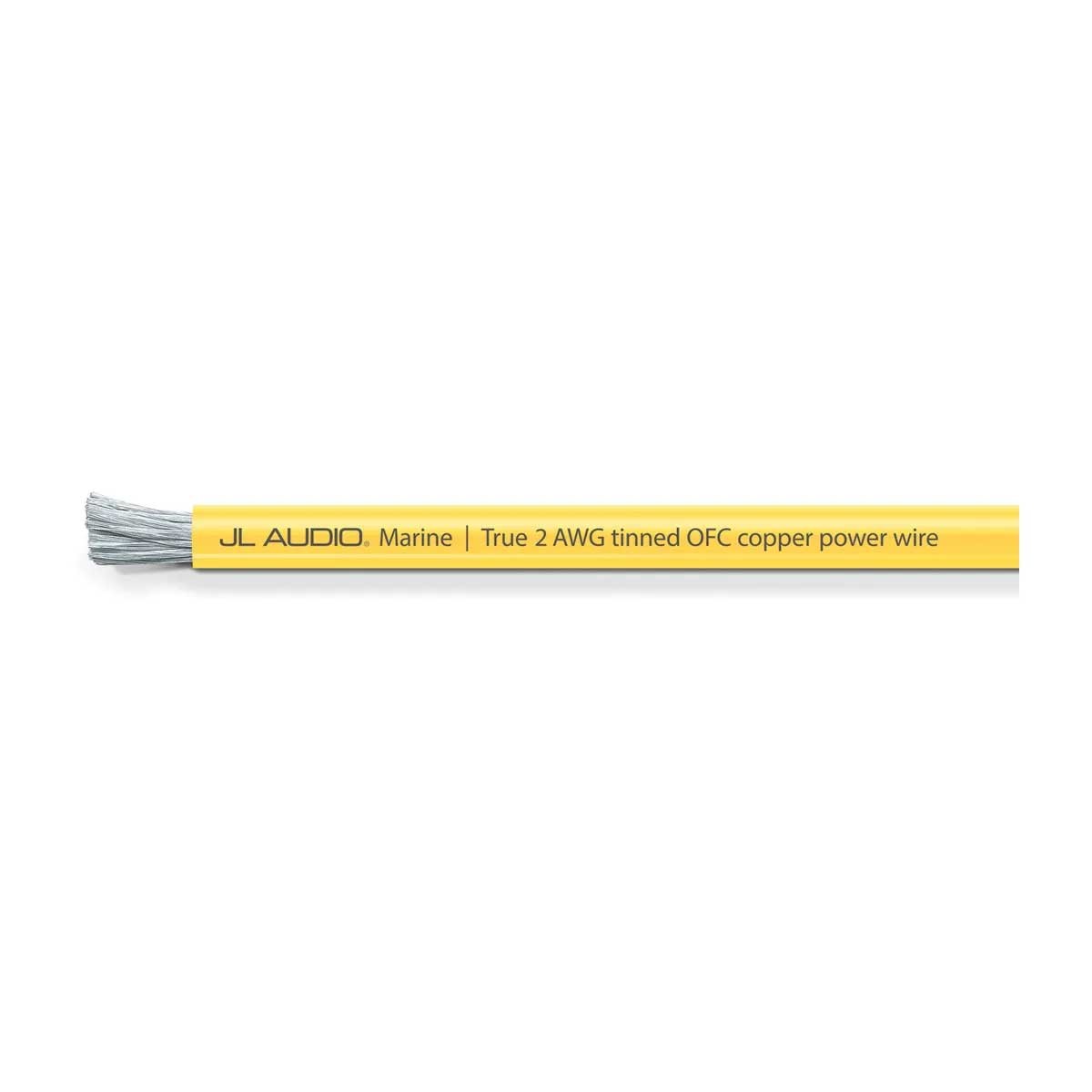 Câble d'alimentation ABYC 2 AWG 15,2 m jaune