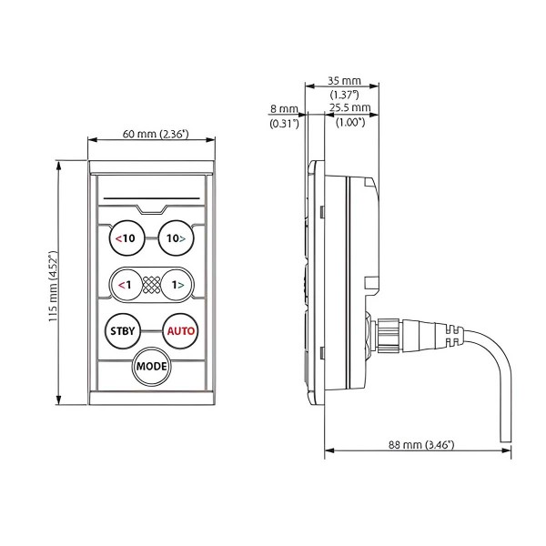 Telecomando per l'autopilota Triton² - N°5 - comptoirnautique.com