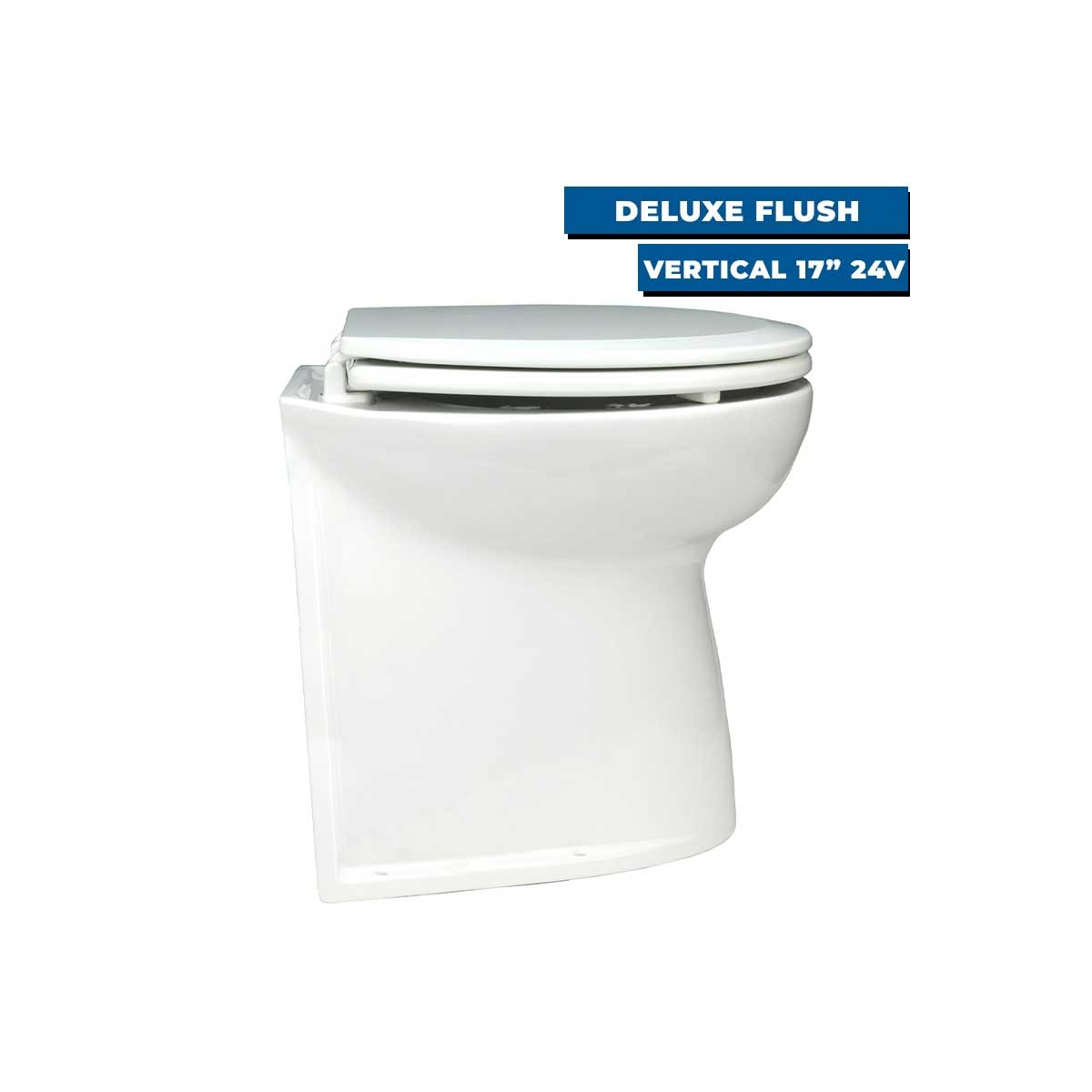 WC électrique Deluxe Flush droit avec pompe 24V