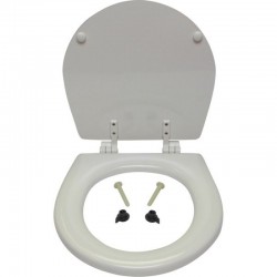 Seat, lid & hinge, compact...