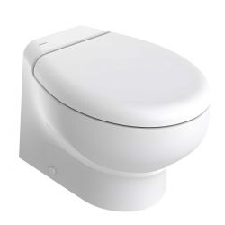 WC elétrico TECMA Silence Plus 2G Curto 12 V Bacia profunda