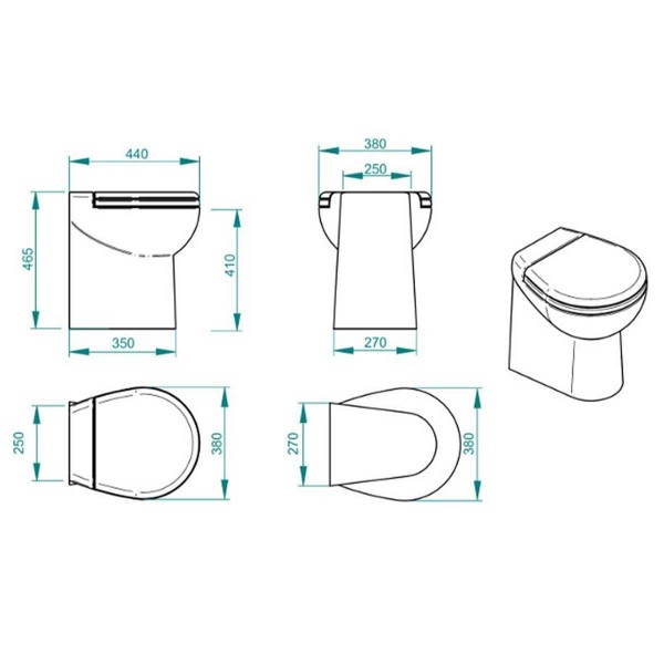 WC a macerazione ARTIC - N°5 - comptoirnautique.com
