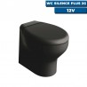 WC électrique Silence Plus 2G noir