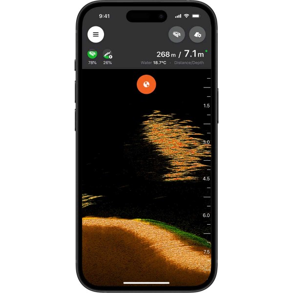 Barco de escorvamento Deeper Quest Chirp + - Recondicionado - N°23 - comptoirnautique.com