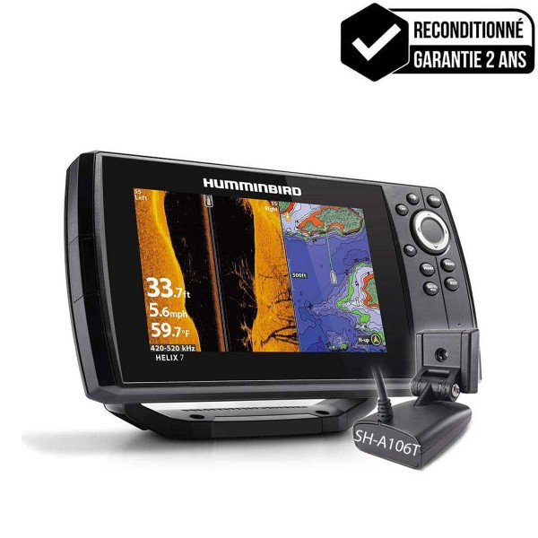 Helix 7 G3 CHIRP Mega SI + sonda di poppa - Ristrutturato - N°2 - comptoirnautique.com