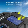 Lampe torche projecteur recharge solaire - N°4 - comptoirnautique.com