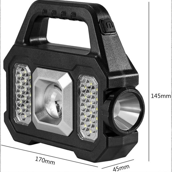 Solar-powered projector flashlight - N°6 - comptoirnautique.com