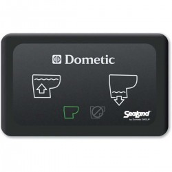 Black touchpad control panel