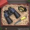 SKPPER Set: Binoculars, Lamp & Knife