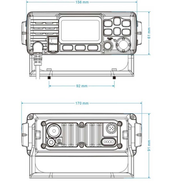 VHF RT9850 AIS/NMEA - N°4 - comptoirnautique.com
