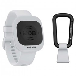 Bracelet MOB blanc et mousqueton