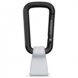 Mousqueton avec clip blanc