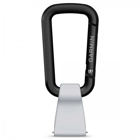 Mousqueton avec clip blanc