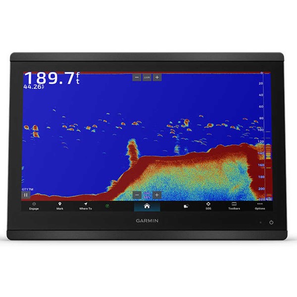 Sondeur traditionnel Chirp en bande moyenne Sonde Garmin traversante GT17M-THF Chirp Inox - N°10 - comptoirnautique.com