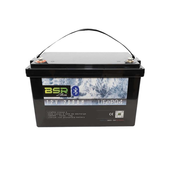 BSR-BAC-12200 - Batterie lithium BSR Monobloc 12V 200A - N°2 - comptoirnautique.com