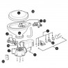 Kit pompe de rechange pour WC électriques STANDARD et EVOLUTION 24 V