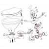 Kit d'entretien majeur pour WC manuels LT-0 & LT-1 - N°2 - comptoirnautique.com