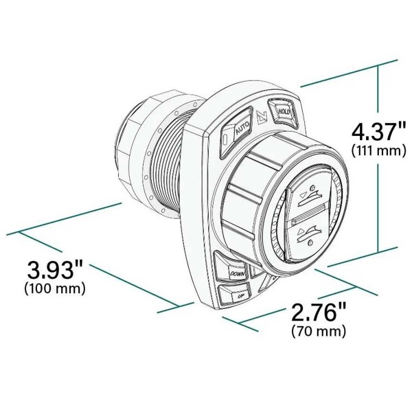 Kit flaps Pro Control Auto Edge 12V - N°7 - comptoirnautique.com