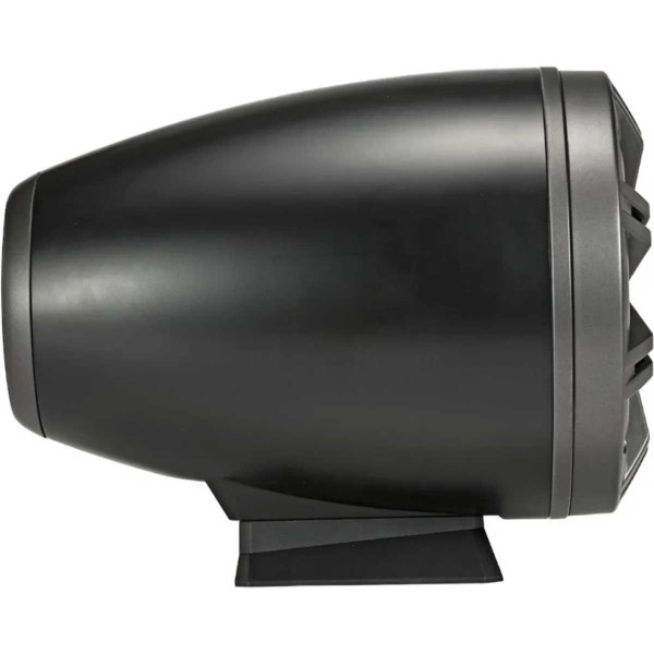 2 speakers 6.5'' cone - KMFC 65W LED - Black - Flat mount - N°16 - comptoirnautique.com
