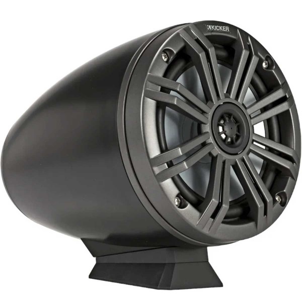 2 altifalantes 6,5'' cone - KMFC 65W LED - Preto - Montagem plana - N°11 - comptoirnautique.com