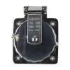 Enchufe estanco 32A/230V - acero inoxidable - N°3 - comptoirnautique.com