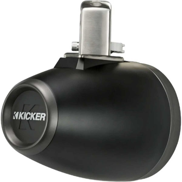 2 altoparlanti a cono da 6,5" - KMTC 65W LED - Nero - Montaggio su barra - N°17 - comptoirnautique.com