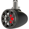 2 altavoces cono 6,5'' - KMTC 65W LED - Negro - Montaje en barra - N°1 - comptoirnautique.com