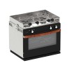 Fogão a gás Allure de 2 bicos com grelhador - N°1 - comptoirnautique.com